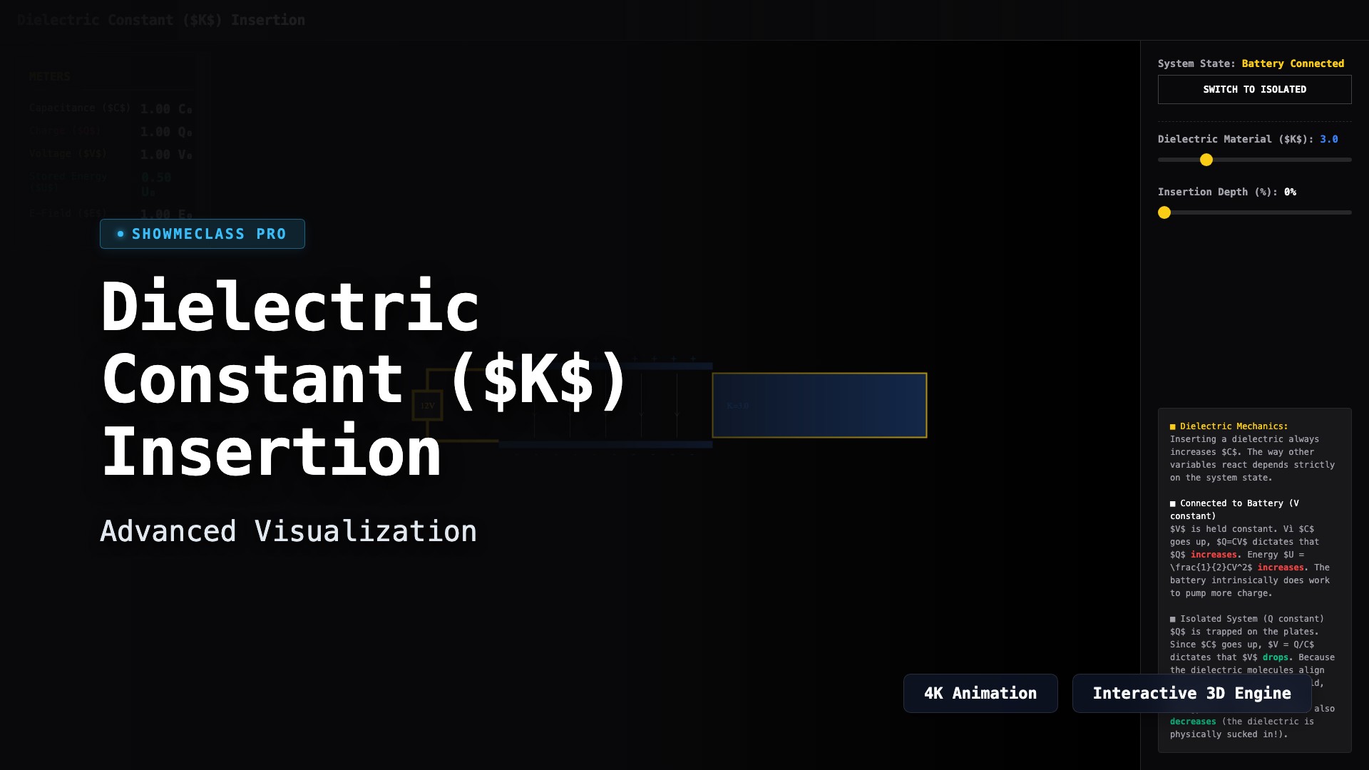 Capacitors with Dielectric Insertion visualization thumbnail