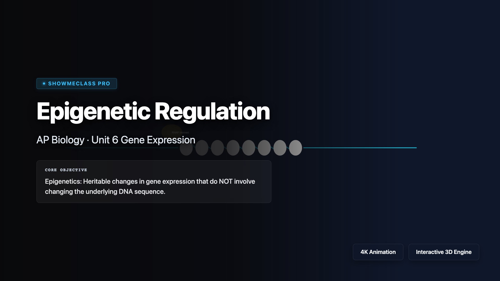 Epigenetic Regulation visualization thumbnail