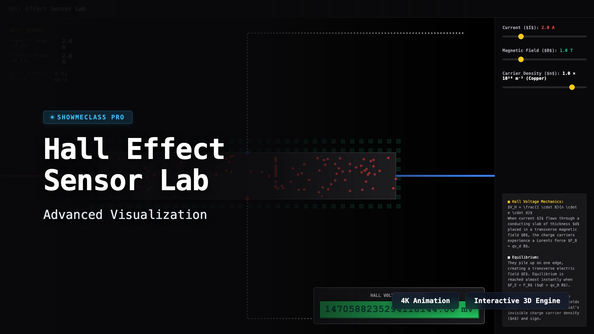 Hall Effect Sensor Lab visualization thumbnail