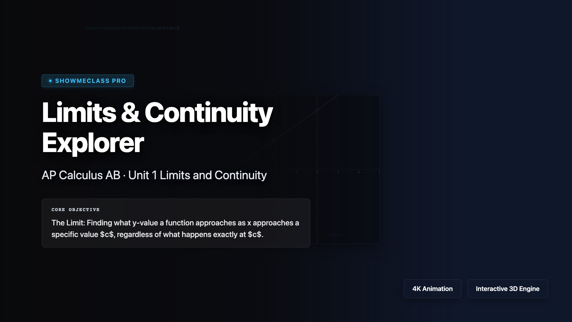 Limits & Continuity Explorer visualization thumbnail