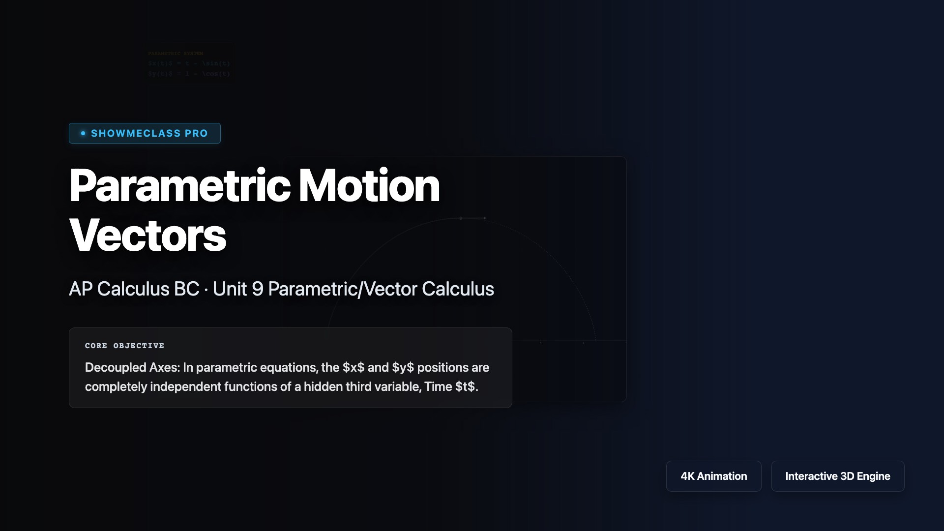 Parametric Motion Vectors visualization thumbnail
