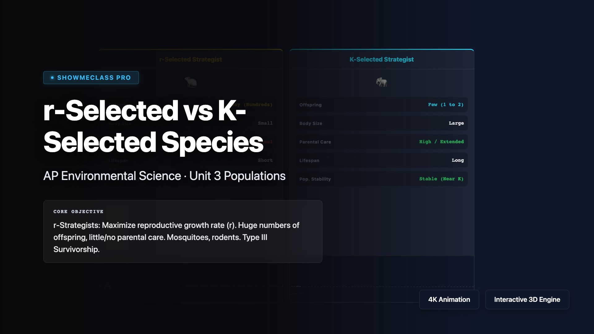 r/K Selection Dynamics visualization thumbnail