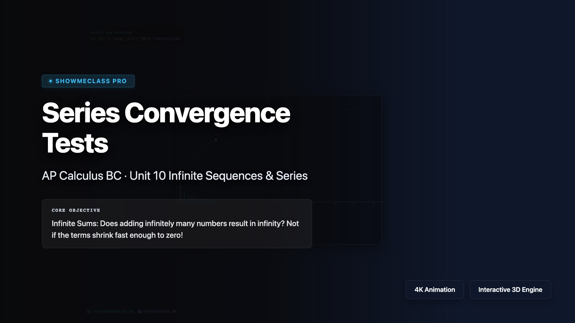 Series Convergence Tests visualization thumbnail