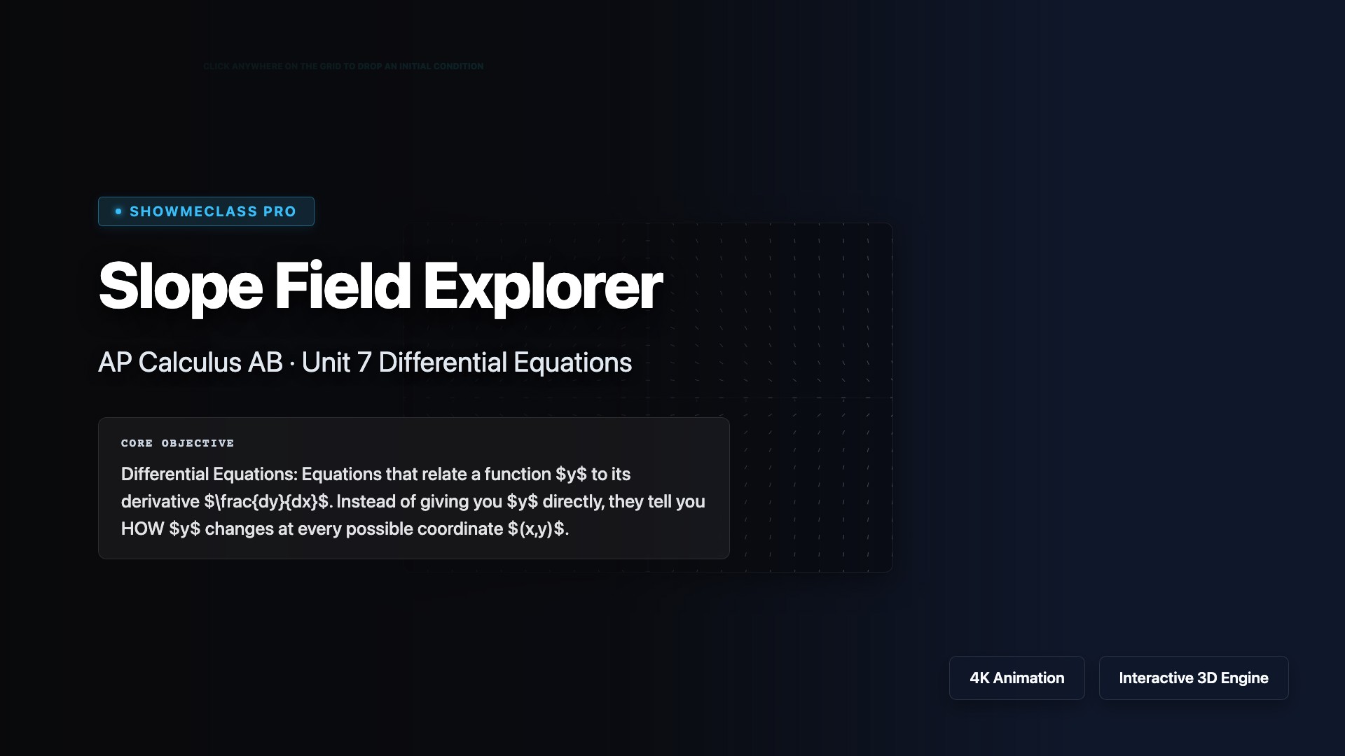 Slope Field Explorer visualization thumbnail