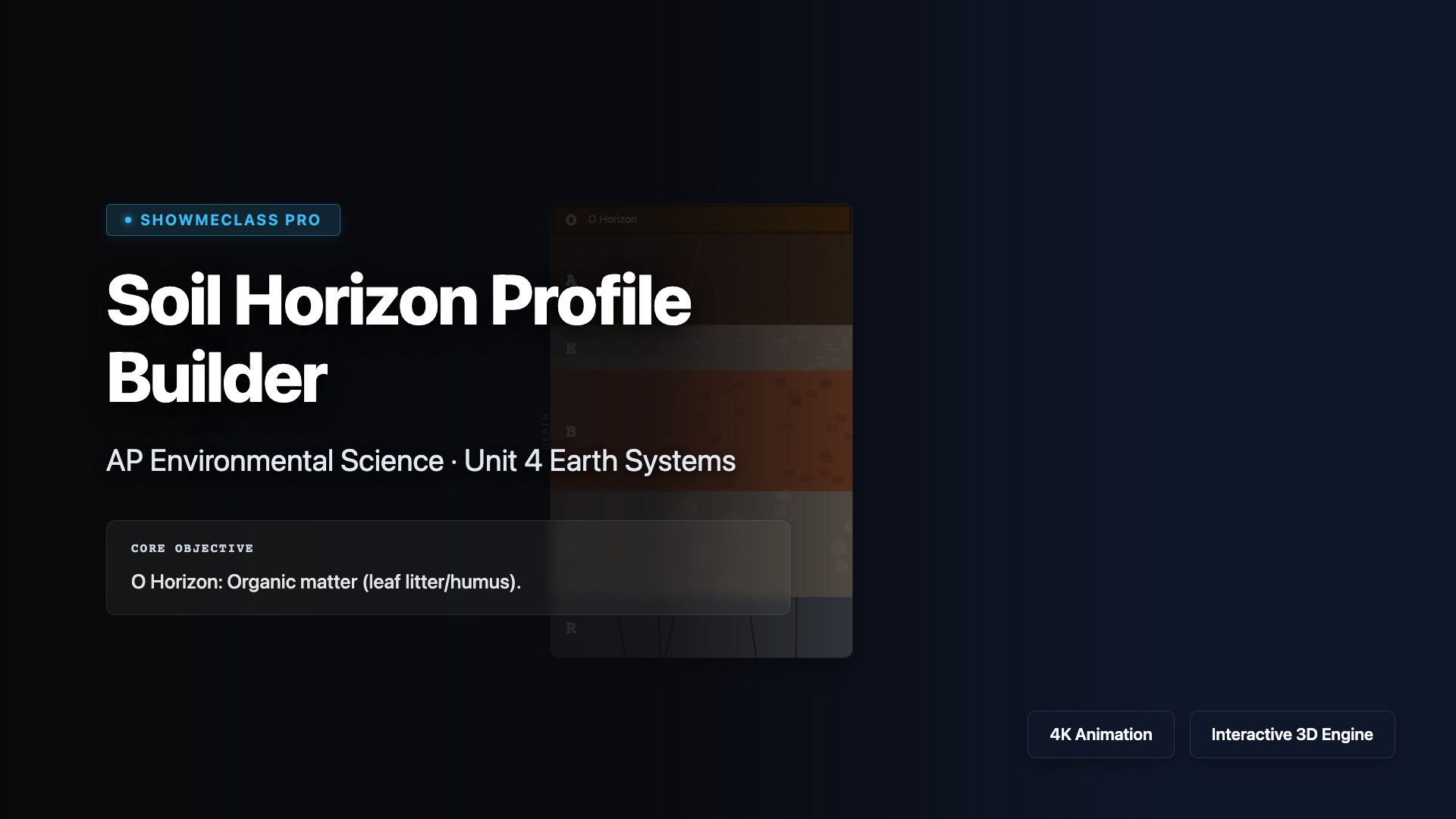 Soil Horizon Profile Builder visualization thumbnail