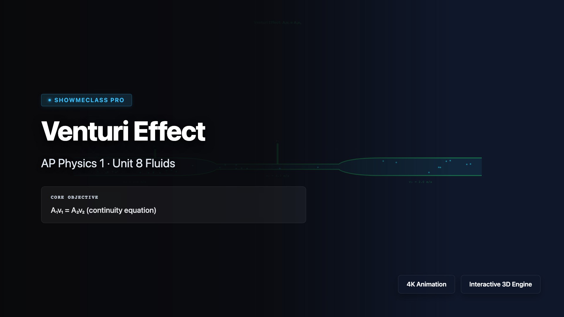 Venturi Effect & Flow Speed visualization thumbnail